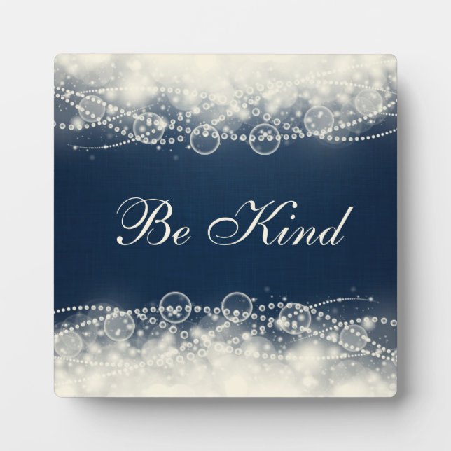 Be Kind Plaque (Front)