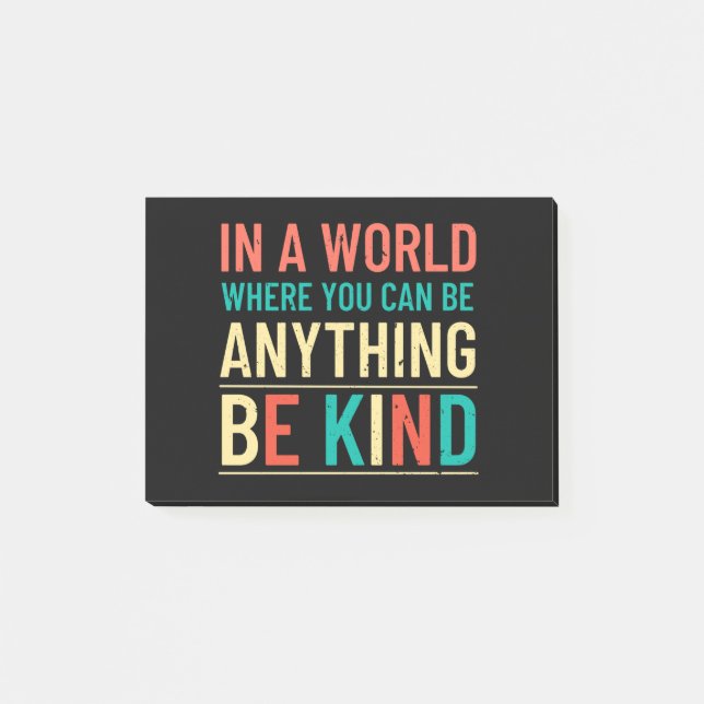 Be Kind Post-it Notes (Front)