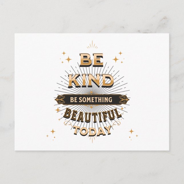 Be Kind Postcard (Front)