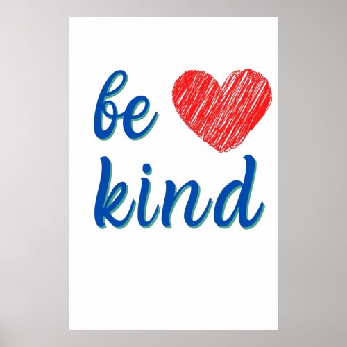 be kind  poster