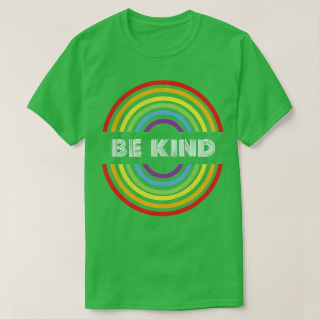 Be Kind Pride LGBT  LGBTQ T LGBT Supporter Pride M T-Shirt (Design Front)