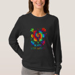 Be Kind Puzzle Tie Dye Pieces Cute Autism Awarenes T-Shirt<br><div class="desc">Be Kind Puzzle Tie Dye Pieces Cute Autism Awareness T-Shirt</div>