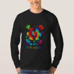 Be Kind Puzzle Tie Dye Pieces Cute Autism Awarenes T-Shirt<br><div class="desc">Be Kind Puzzle Tie Dye Pieces Cute Autism Awareness T-Shirt</div>