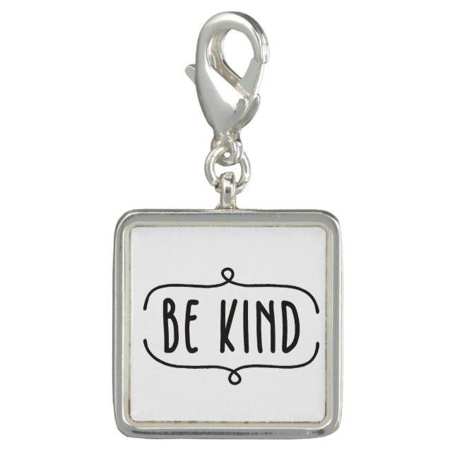 Be Kind Quote Charm (Front)