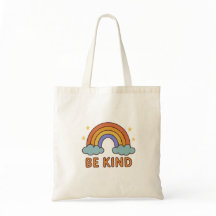 "Be Kind Rainbow – Colorful Positive Quote Design"