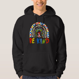 be kind rainbow grinc hoodie