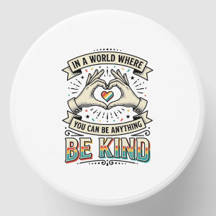 Be Kind Rainbow Heart Hands Vintage Shirt Design_1 Mini Candle Favors