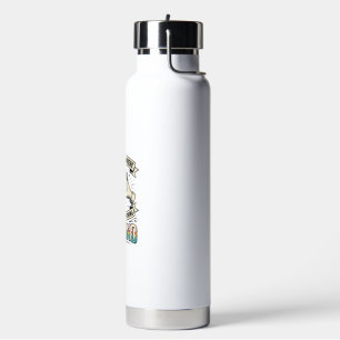 Be Kind Rainbow Heart Hands Vintage Shirt Design_1 Water Bottle