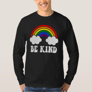 BE KIND Rainbow LGBT Flag Gay Pride T-Shirt