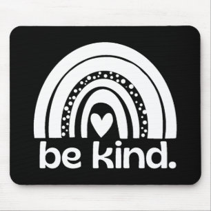 Be Kind Rainbow Mouse Pad