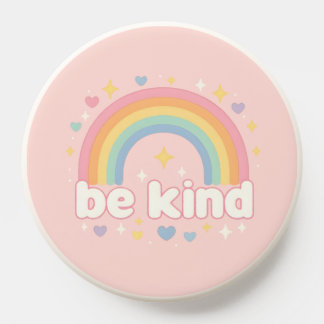 Be Kind – Rainbow Pastel Positivity PopSocket
