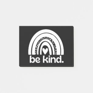 Be Kind Rainbow Post-it Notes