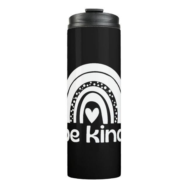 Be Kind Rainbow Thermal Tumbler (Front)