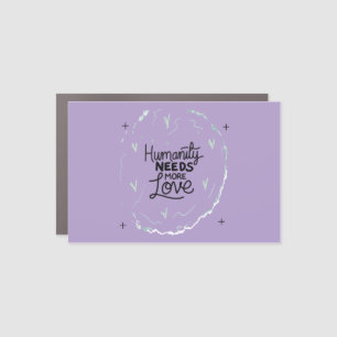 Be Kind Reminder Design Car Magnet