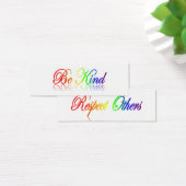 Be Kind - Respect Others Bookmark (Desk)