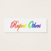 Be Kind - Respect Others Bookmark (Back)