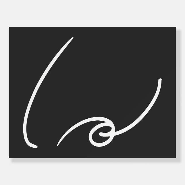 Be Kind Shorthand Foam Board (Front)