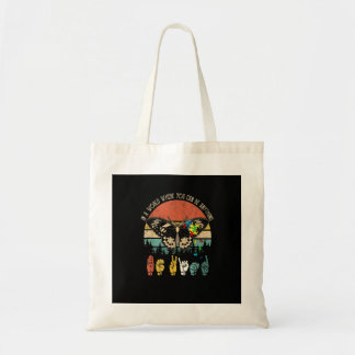 Be Kind Sign Language Be Anything Vintage Autism B Tote Bag