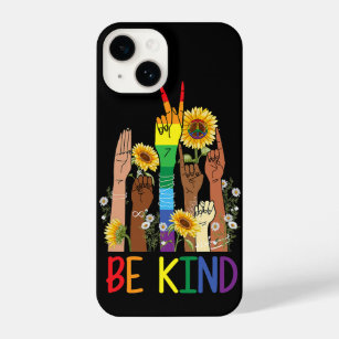 Be Kind Sign Language Hand Talking LGBT  iPhone 14 Case