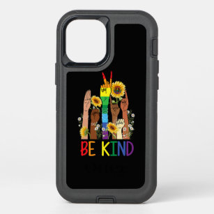 Be Kind Sign Language Hand Talking LGBT  OtterBox Defender iPhone 12 Case