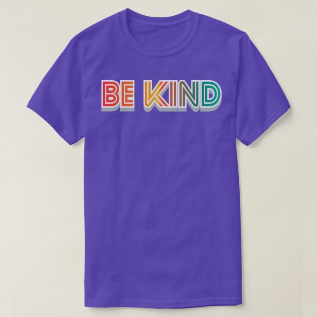 Be Kind Stop Bullying T-Shirt (Design Front)