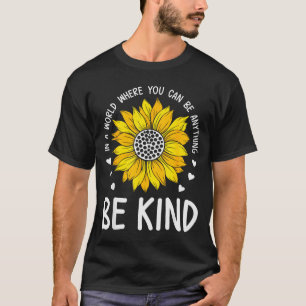 Be Kind Sunflower Orange Anti Bullying Unity Day K T-Shirt