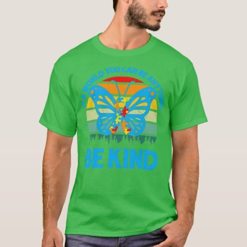 Be Kind Support Autistic Kids Autism Shirts 