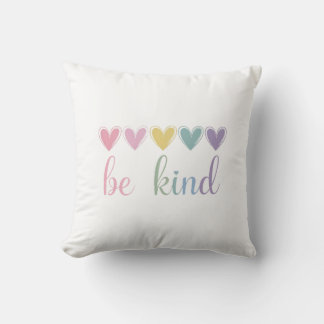 Be Kind Throw Pillow