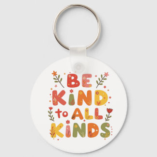 Be Kind to all kinds Trucker Hat Keychain