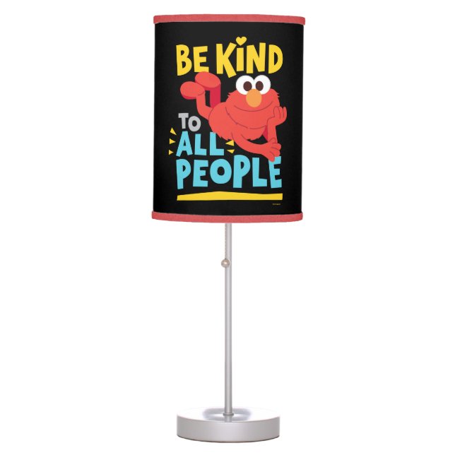 Be Kind To All People Table Lamp (Front)