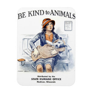 Be Kind to Animals Magnet