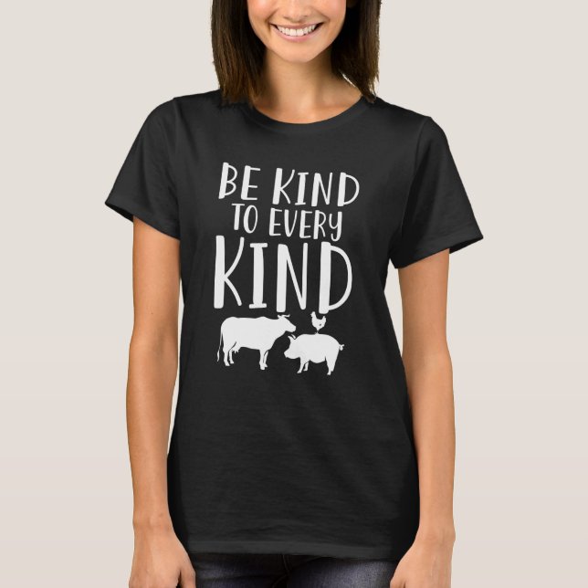 Be Kind To Every Child Animals Hutch Farm Animal P T-Shirt (Front)