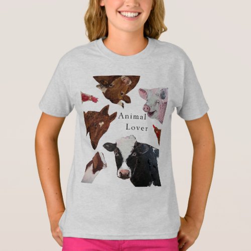 Be kind to every kind farm animals T_Shirt