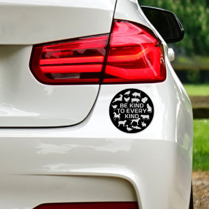 Be Kind To Every Kind, Vegan Activism, Sticker