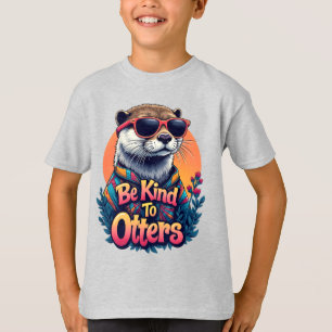 Be Kind To Otters, Funny Sea Otter T-Shirt