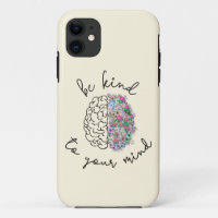 Be Kind To Your Mind Floral Brain Mental Health