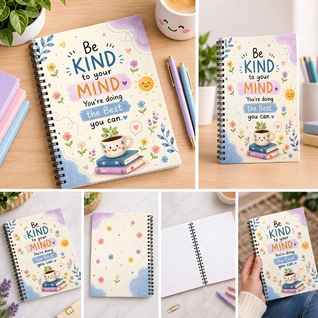 Be Kind to Your Mind Notebook (Creator Uploaded)