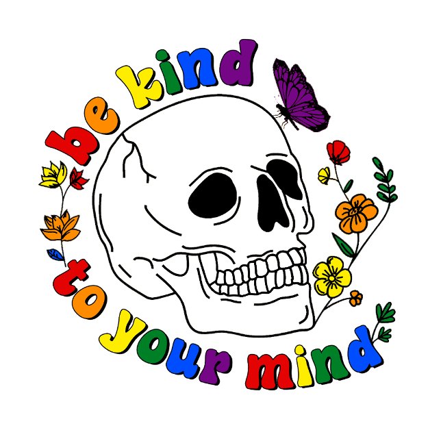 Be Kind To Your Mind Sticker (Creator Uploaded)