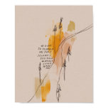 Be Kind To Yourself - Inspirational quote Poster Be Kind To Yourself - Inspirational quote Poster