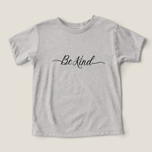 Be Kind Top for Toddlers (Design Front)
