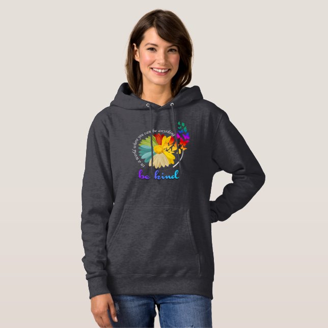 Be Kind | Women Hoodie (Front Full)