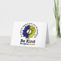 Be Kind World Down Syndrome Day Awareness Ribbon Invitation