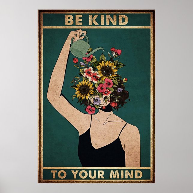 Be Kind your mind Poster (Front)