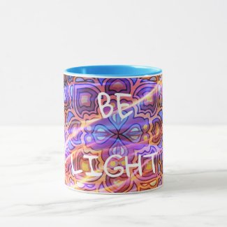 Be Light Mandala Light Waves Mug