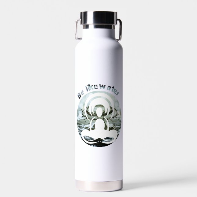 Be like water daily zen bottle (Front)