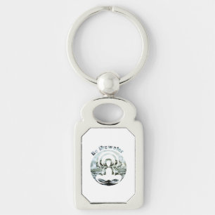 Be like water daily zen keychain