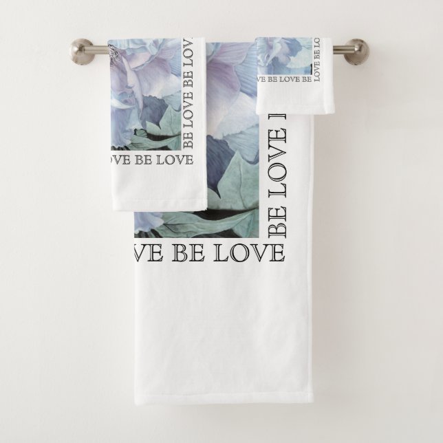 "BE LOVE" Towel Set (Insitu)