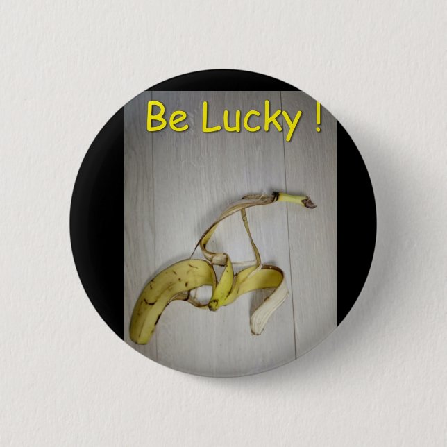 Be Lucky ! Button (Front)