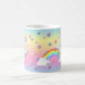 Be Magical Rainbow Unicorn Princess Sparkle Coffee Mug (Center)