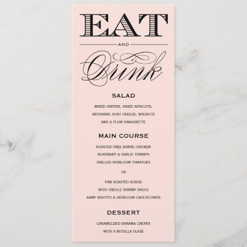 &amp; BE MARRIED | MENU
